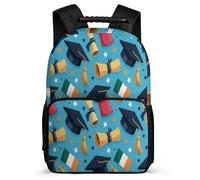 TPISLI Irish Flag Daypack for Girls Boys Primary School Graduation Theme Daypack Primary Age 6-11 Kids and Teens, Side Pockets Sturdy Handle School Travel