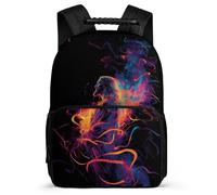 TPISLI Jesus Print Backpack for Kids and Teens Ages 6-10 Jesus Christian Motif School Bag for Children Primary Classes, Padded Back Adjustable Straps Short Trips