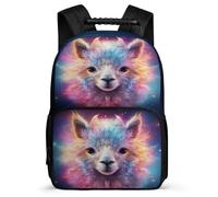 TPISLI Junior High School Backpack Alpacas Rucksack Teen Bookbag Animal Students Schoolbag Elementary Knapsack for Boys Girls