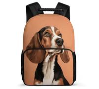 TPISLI Junior High School Backpack Baquito Hound Dog Rucksack Teen Bookbag Puppy Animal Students Schoolbag Elementary Knapsack for Boys Girls