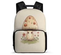 TPISLI Junior High School Backpack Mushroom Rucksack Teen Bookbag Plant Theme Students Schoolbag Elementary Knapsack for Boys Girls