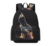 TPISLI Kawaii Backpack with Cat Pattern, Large Capacity Animal Kitten Backpack for Boys School Rucksack for Teen Girls Cute Kawaii School Backpacks