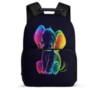 TPISLI Kawaii Elephant Backpack Primary Classes for Kids and Teens School Years 2-5 Animal Rucksack Children, Durable Soft Felt Details Birthday Gift