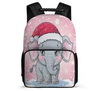 TPISLI Kawaii Elephant Daypack for Children 6-11 Years Animal Elephant Daypack for Children School Years 1-4, Adjustable Straps Sturdy Handle Travel Daily Use
