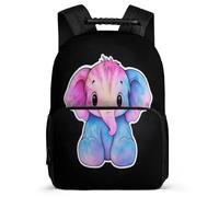TPISLI Kawaii Elephant Daypack for Kids Primary School, Animal Elephant Backpack 6-11 Years, Durable School Bag, Soft Felt Details, Short Trips, Everyday Use