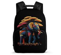 TPISLI Kawaii Elephant Design Daypack for Children Primary Classes Animal Daypack 8-12 Years Kids and Teens, Adjustable Straps 1680D Fabric Outdoor Day Trips