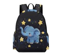 TPISLI Kawaii Elephant Motif Back Packs,Kids Backpack Student School Bag Animal Travel Backpacks Fashion Bookbag Children School Bags for Teenage Girls