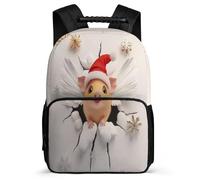 TPISLI Kawaii Guinea Pig Rucksack for Boys School Years 1-4 Dutch Pig Backpack School Years 2-5 Boys Girls, Lightweight Adjustable Straps Travel Daily Use