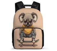 TPISLI Kawaii Koala School Backpack for Girls Boys 7-11 Year Olds Animal Theme Rucksack for Students Primary Classes, Adjustable Straps Sturdy Handle Birthday Gift