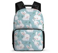 TPISLI Kawaii Rabbit Backpack Year 2-5 for Boys Girls Primary Age 6-11 Animal Bunny Backpack Girls Boys, Lightweight Soft Felt Details Back to School Gift