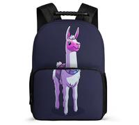 TPISLI Kid School Backpack Cute Alpaca, Children's Bookbag Animal Print Students Schoolbag Elementary Toddler Rucksack Knapsack for Boys Girls Teen