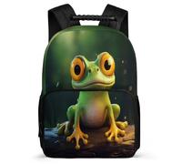 TPISLI Kid School Backpack Frog, Children's Bookbag Ugly Students Schoolbag Elementary Toddler Rucksack Knapsack for Boys Girls Teen