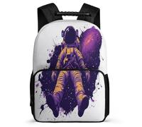 TPISLI Kids Backpack Astronaut Bag for Primary School Boys Girls 6-12 Years Old Travel Daypack Satchel Spaceman Rucksack Primary