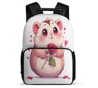 TPISLI Kids Backpack Boys Age 9-15 Cute Guinea Pig Schoolbag with Animal Back Pack Girls Teens 8-13 Years Old,Lightweight Bookbag for Children