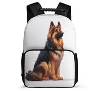 TPISLI Kids Backpack Boys Age 9-15 Sheepdog Schoolbag with Puppy Print Back Pack Girls Teens 8-13 Years Old,Lightweight Bookbag for Children