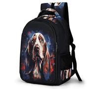 TPISLI Kids Backpack, Cute Basset Hound Backpack Children Schoolbag Bookbag for Boys And Girls Kindergarten Rucksack Daypack with Animal Dog
