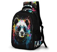 TPISLI Kids Backpack, Cute Colorful Panda Backpack Children Schoolbag Bookbag for Boys And Girls Kindergarten Rucksack Daypack with Animal