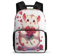 TPISLI Kids Backpack Cute Guinea Pig Schoolbag with Animal Back Pack for Girls Teens 9-16 Years Old,Lightweight Bookbag for Children Boy
