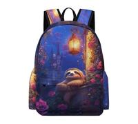 TPISLI Kids Backpack for School Cute Sloth Bookbag Boys Girls Animal Motif Schoolbags Personalized Children Primary Secondary School Daypack
