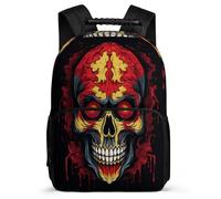 TPISLI Kids Backpack Skull Schoolbag with Skeleton Back Pack for Girls Teens 9-16 Years Old,Lightweight Bookbag for Children Boy