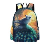 TPISLI Kids Backpack with Wolf Design,Large Boys Animal Wolve Print School Bag for Primary School Elementary,Lightweight Book Bag for Sports And Travel