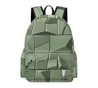 TPISLI Kids Backpacks for Boys And Girls Marble Motif Rucksack, Stone Block Pattern School Backpack, Casual Day Pack for School, Travel - Lightweight
