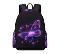 TPISLI Kids Butterfly Pattern School Backpack School Bags for Girls Boys, Butterfly Backpack Unisex Lightweight Laptop Bookbag