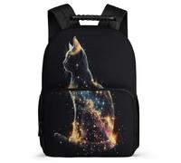 TPISLI Kids Cat Pattern Bookbag, Animal Kitten School Bag for Kids for 5 to 10 Years, Durable Backpack, Soft Felt Details, Short Trips, Everyday Use