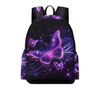 TPISLI Kids Childrens Butterfly Pattern Backpack School Rucksack Butterfly Travel Bag Boys Girls Student Bookbag Primary Secondary School Girls