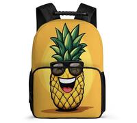TPISLI Kids Cute Pineapple Bookbag, Fruit Motif School Bag for Kids for 5 to 10 Years, Durable Backpack, Soft Felt Details, Short Trips, Everyday Use