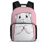 TPISLI Kids Guinea Pig Backpack Ages 6-10, Boys Girls Kawaii Animal School Bag, Lightweight Rucksack, 1680D Fabric, Primary Classes, Daily Essentials