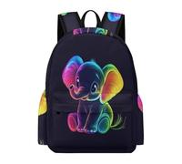 TPISLI Kids Kawaii Elephant School Backpack School Bags for Girls Boys, Animal Backpack Unisex Lightweight Laptop Bookbag
