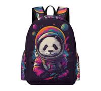 TPISLI Kids Panda Design Fashion Backpack for Boys Girls Primary School Years 3-6 14 Inch Laptop Backpack, Fashion Style Animal Panda School Bag for Autumn Trip Travel Holiday Gift