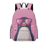 TPISLI Kids Penguin Funny Pattern School Backpack School Bags for Girls Boys, Animal Backpack Unisex Lightweight Laptop Bookbag