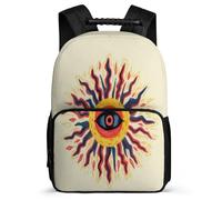 TPISLI Kids Rucksack with Evil Sun Eyes School Backpack for Boys Child Bag Sun Bookbag Daypack for Girl Cartoon Back Pack School Travel