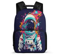 TPISLI Kids School Backpack Girls Astronaut Schoolbag Boy 7-13 Years Old Elementary Students, Daypack Spaceman Rucksack for Travel Camping Hiking