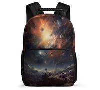 TPISLI Kids School Backpack Girls Starry Sky Schoolbag Boy 7-13 Years Old Elementary Students, Daypack Colourful Rucksack for Travel Camping Hiking