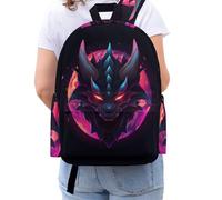 TPISLI Kids School Bags for Boys Girls Dragon 3D Colour Print Girl Backpack Travel Dragon Bookbags Junior Student Schoolbag