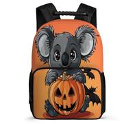 TPISLI Koala Design Backpack for Boys Girls Year 3-6, Animal Illustration Rucksack for Students, Lightweight School Bag, Side Pockets, Padded Back, Travel Daily Use
