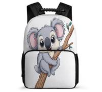 TPISLI Koala Design Daypack for Children Primary School, Animal Illustration Backpack Primary Age 6-11, Durable School Bag, Sturdy Handle, Outdoor Travel, Day Trips