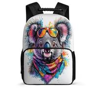 TPISLI Koala Design Rucksack for Girls for 5 to 10 Years, Animal Koala Bookbag Kids, Durable Backpack, 1680D Fabric, Primary Classes, Daily Essentials