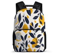 TPISLI Lemon Backpack Primary School for Kids and Teens School Years 2-5 Fruit Backpack Girls Boys, Adjustable Straps Durable Birthday Gift