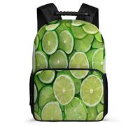TPISLI Lemons Backpack for Girls Boys Age 5-10 Fruit Theme Rucksack for Girls Boys Primary Classes, Sturdy Handle Adjustable Straps Outdoor Day Trips