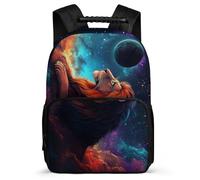 TPISLI Lion Backpack for Boys Primary Age 6-11 Animal Rucksack for Kids and Teens Primary Classes, 1680D Fabric Side Pockets School Travel