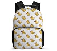 TPISLI Little Yellow Duck Backpack for Kids School Years 2-5 Cute Animal Backpack for Students Primary Classes, Soft Felt Details Padded Back Daily Essentials