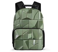 TPISLI Marble Motif School Backpack 7-11 Year Olds for Boys, Stone Block Pattern Daypack for Boys Girls, Lightweight Bag, 1680D Fabric, Primary Classes, Daily Essentials