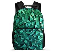 TPISLI Marble Pattern Backpack for Children Ages 6-10, Teal Turquoise School Bag for Kids, Lightweight Rucksack, 1680D Fabric, Primary Classes, Daily Essentials