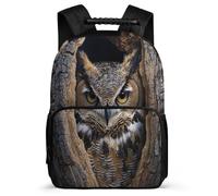TPISLI Owl Backpack for Children Primary Age 6-11, Bird School Bag for Students, Lightweight Rucksack, 1680D Fabric, Primary Classes, Daily Essentials