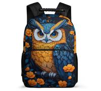TPISLI Owl Backpack for Children Primary Age 6-11, Bird School Bag for Students, Lightweight Rucksack, 1680D Fabric, Primary Classes, Daily Essentials