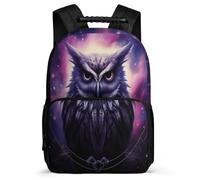 TPISLI Owl Design School Backpack Primary Classes for Girls 8-12 Years Bird Motif Rucksack Kids and Teens, Padded Back Adjustable Straps Birthday Gift